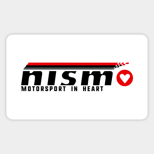 Nismo: Motorsport in Heart Magnet by Arcade_Racer